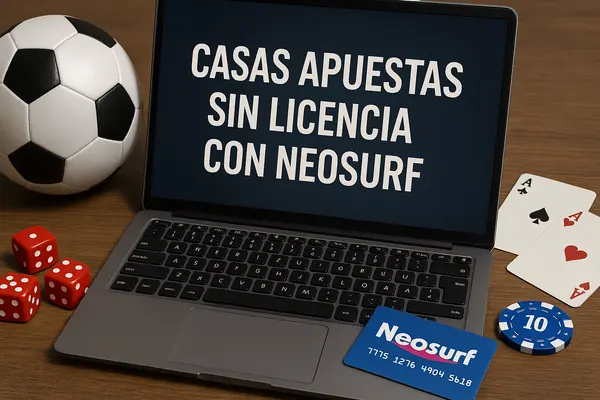 casas apuestas sin licencia con neosurf