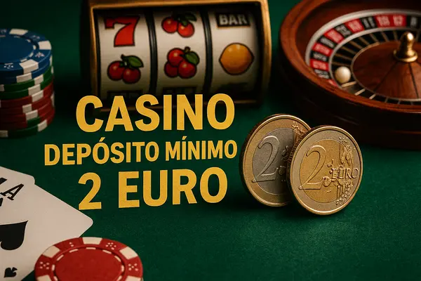 casino depósito mínimo 2 euro