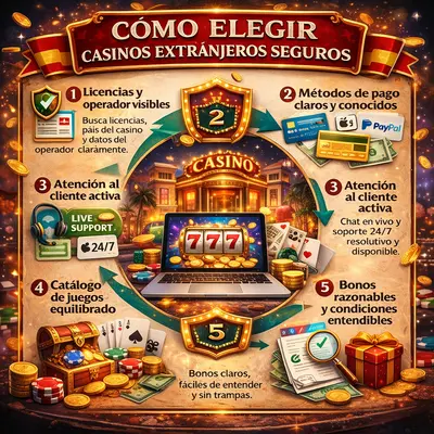 casinos online extranjeros